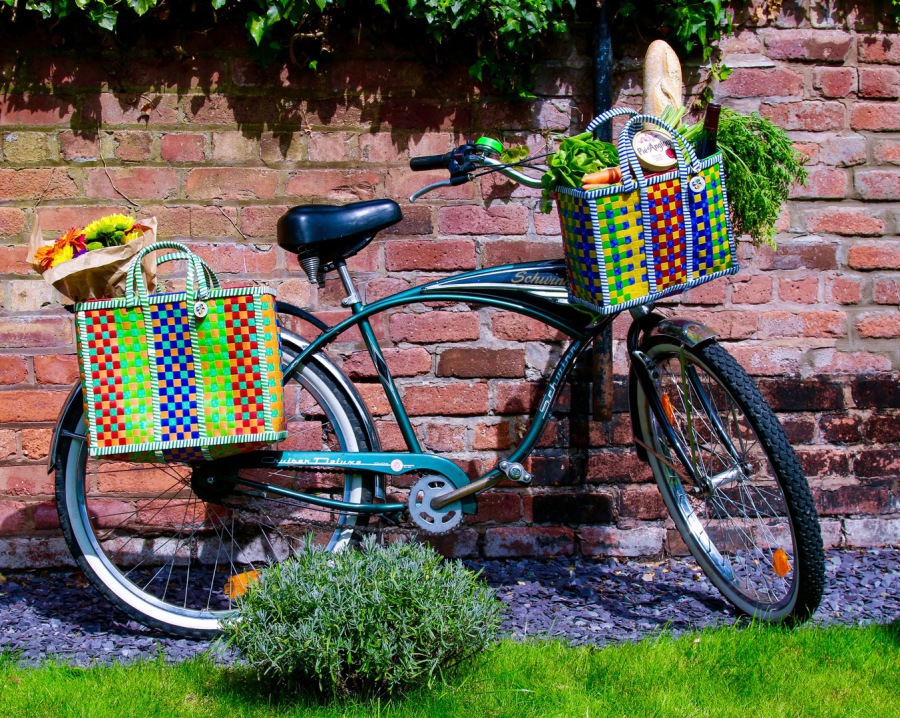 unique bike baskets